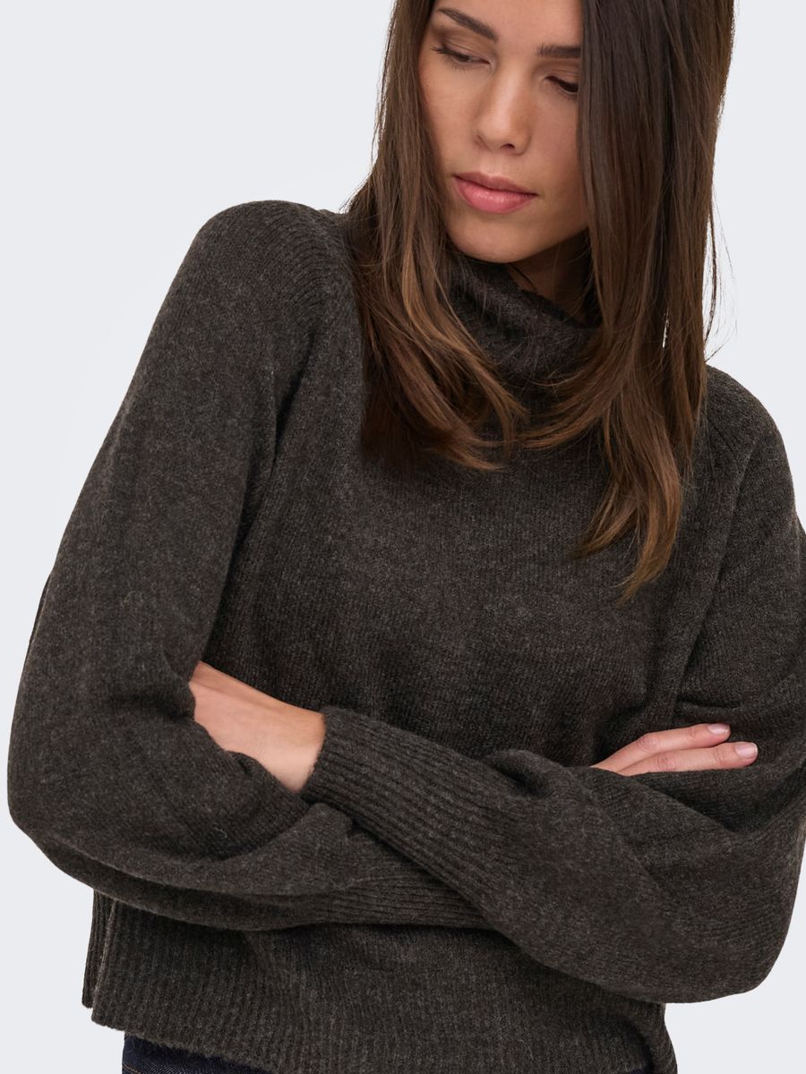 ONLOLIVIA LS ROLL NECK CC KNT