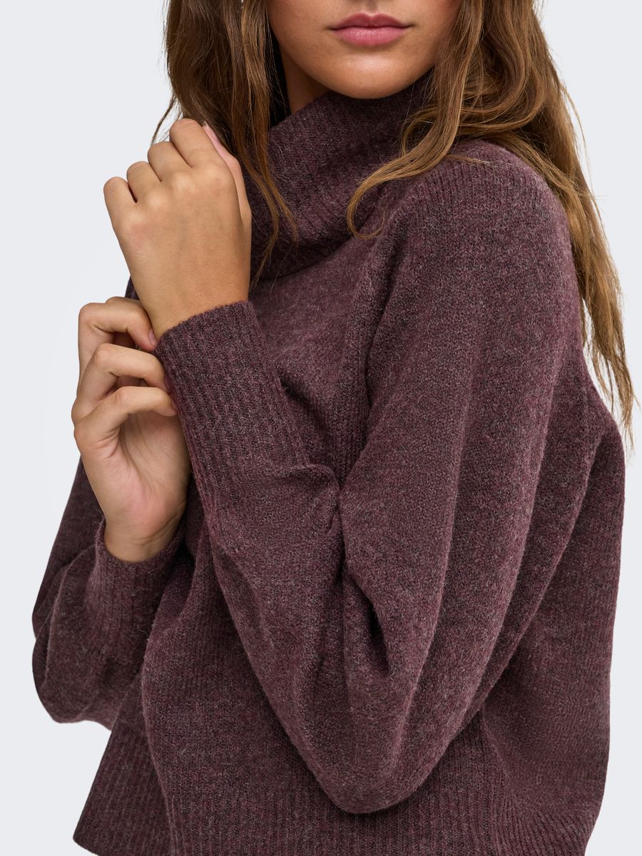 ONLOLIVIA LS ROLL NECK CC KNT