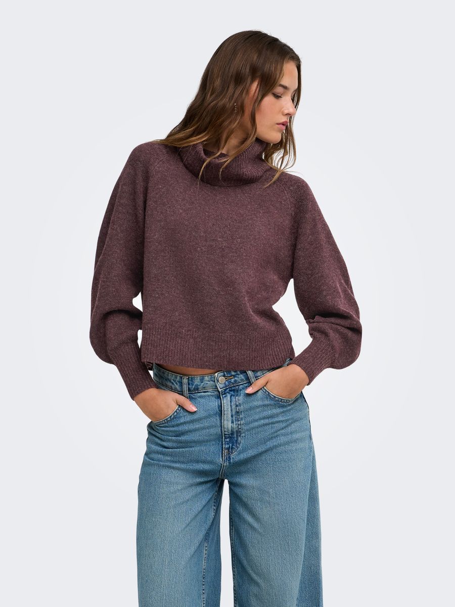 ONLOLIVIA LS ROLL NECK CC KNT