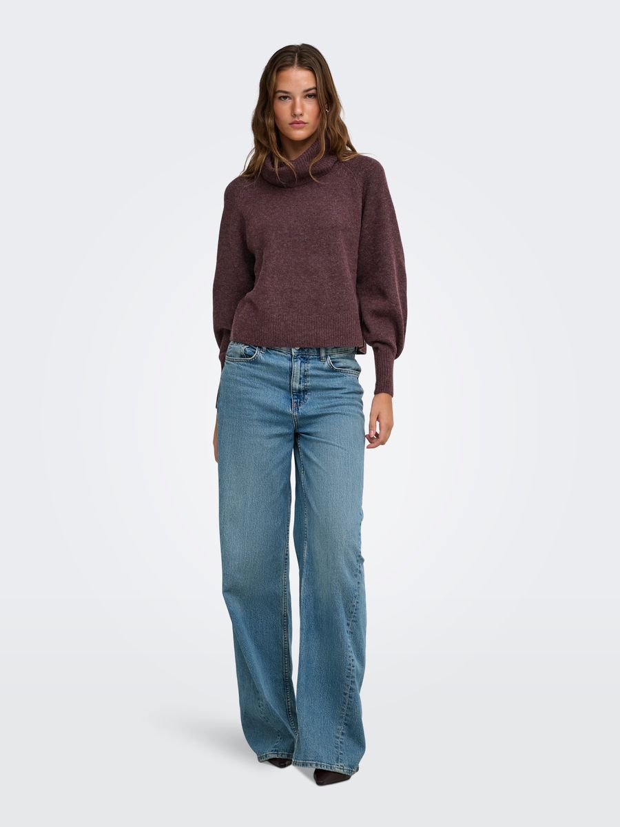 ONLOLIVIA LS ROLL NECK CC KNT