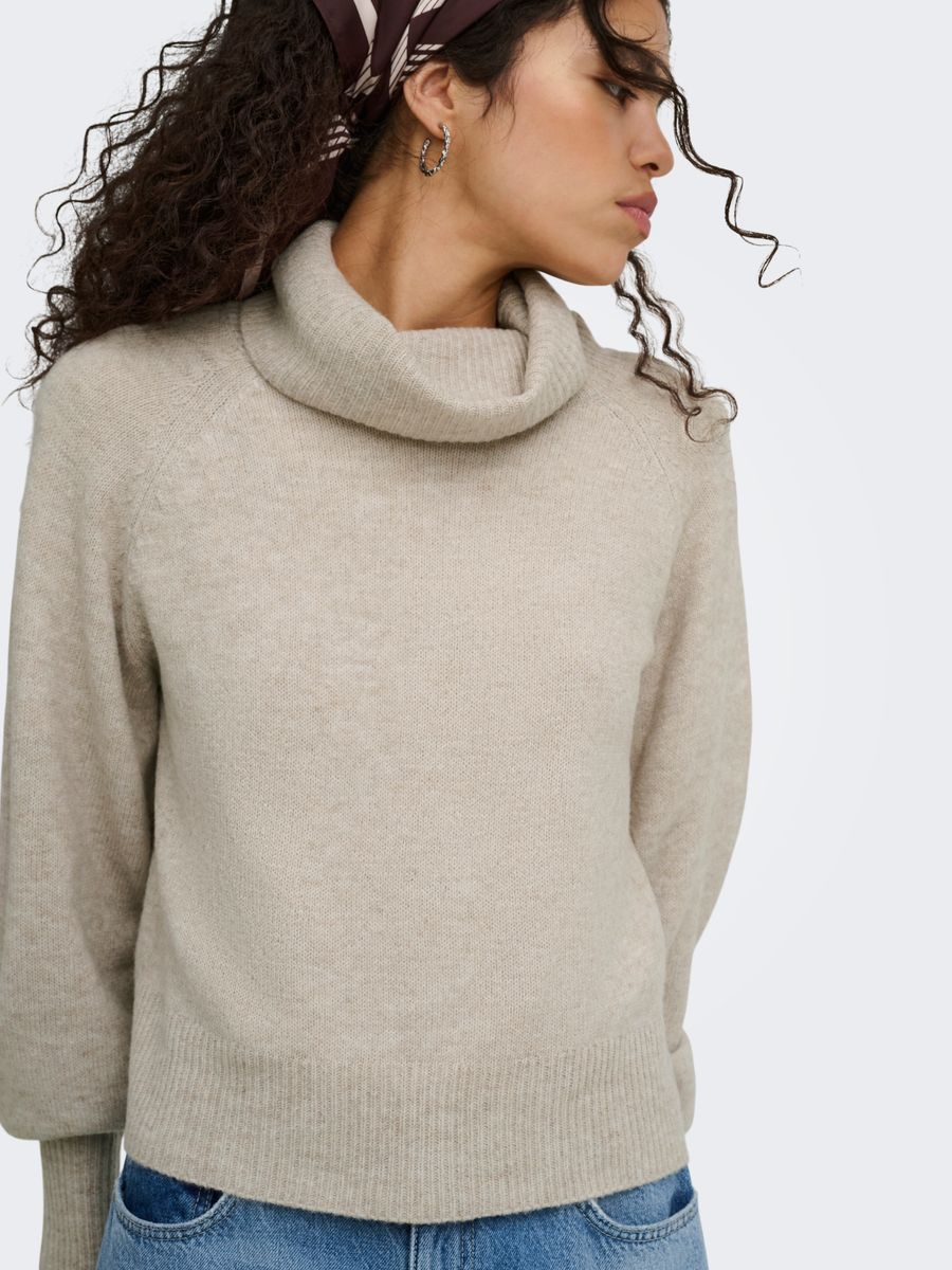 ONLOLIVIA LS ROLL NECK CC KNT