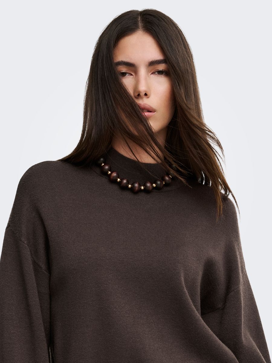ONLENYA LS JQ O-NECK KNT