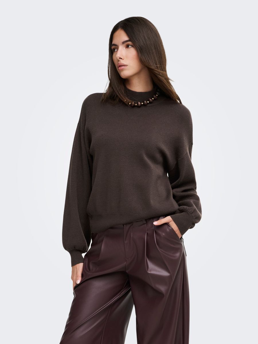 ONLENYA LS JQ O-NECK KNT