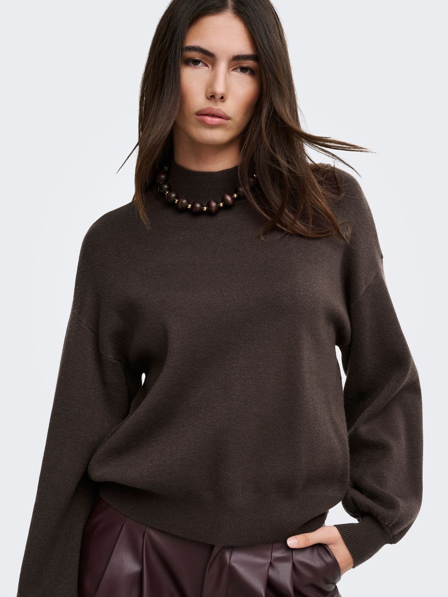 ONLENYA LS JQ O-NECK KNT