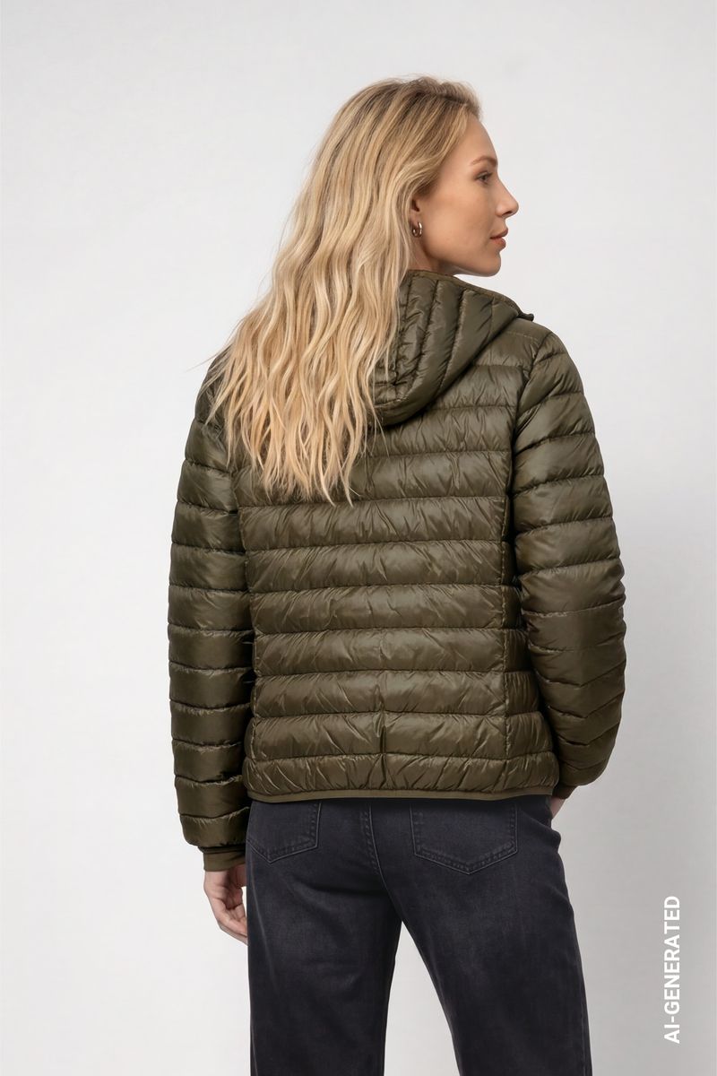 Jacke mit Neopren