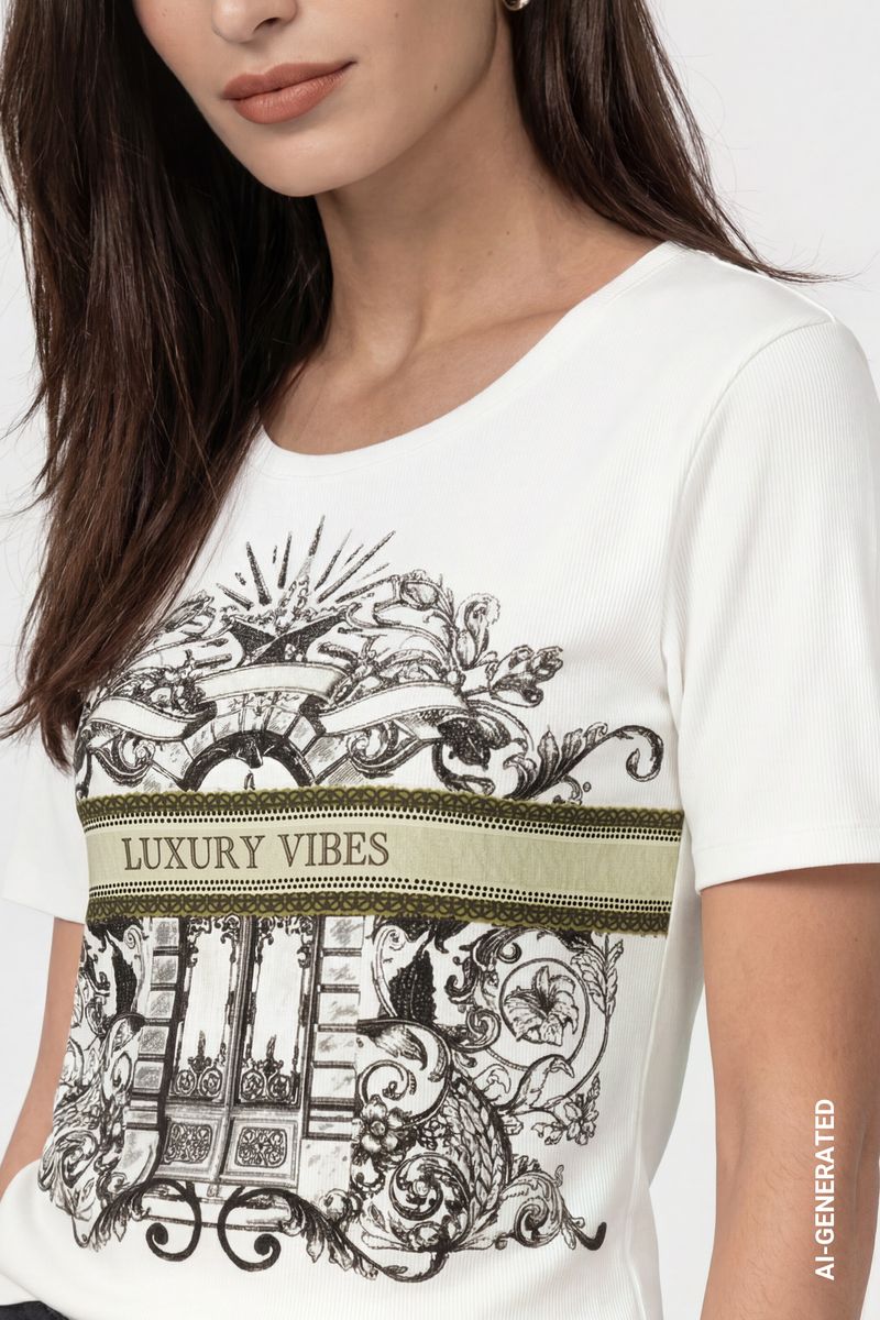 T-Shirt mit Print