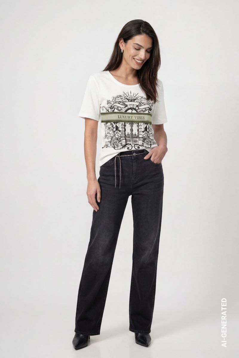T-Shirt mit Print