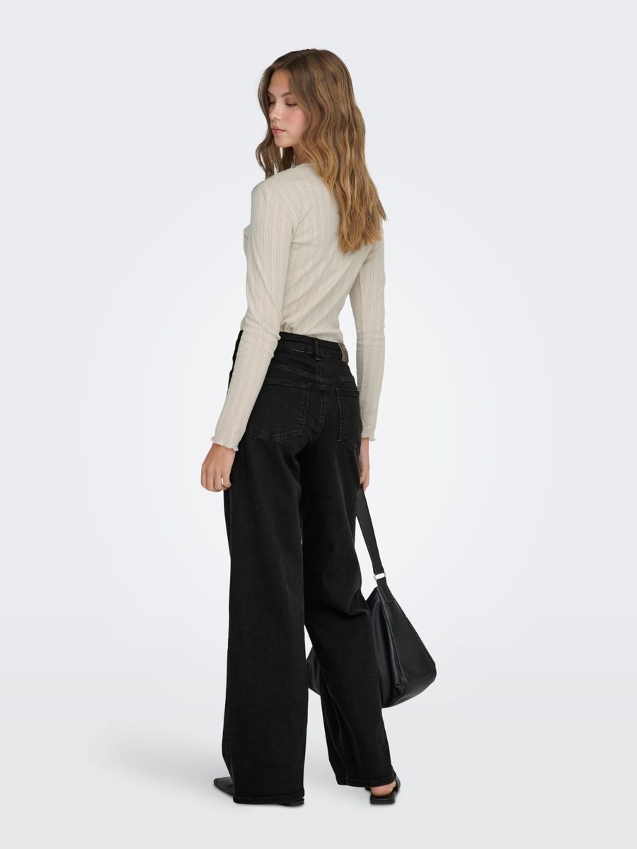 ONLMADISON BLUSH HW WIDE DNM CRO099 NOOS