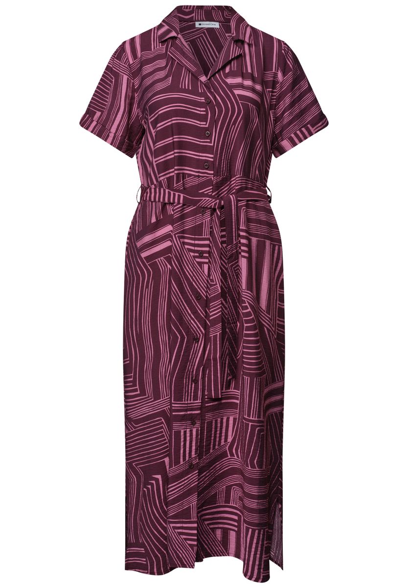 Midikleid mit Bowling-Kragen