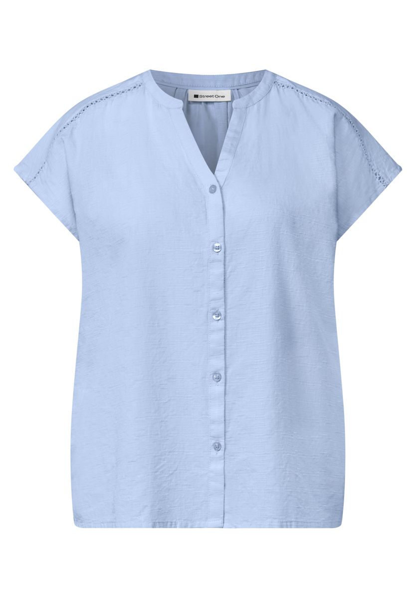 Dropped Shoulder Blusenshirt mit Tape