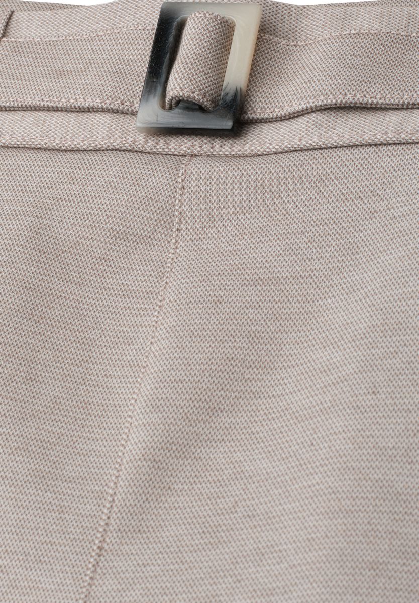 High Waist Culotte mit Schnallendetail