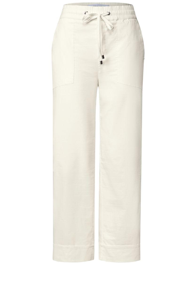 Straight Leg Hose im Casual Fit mit Turn-Up