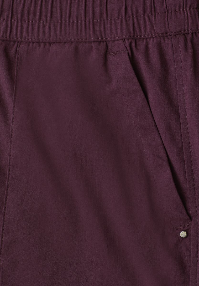 Straight Leg Hose im Casual Fit mit Turn-Up