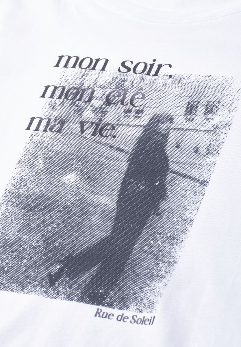 T-Shirt mit Rundhals und Fotoprint