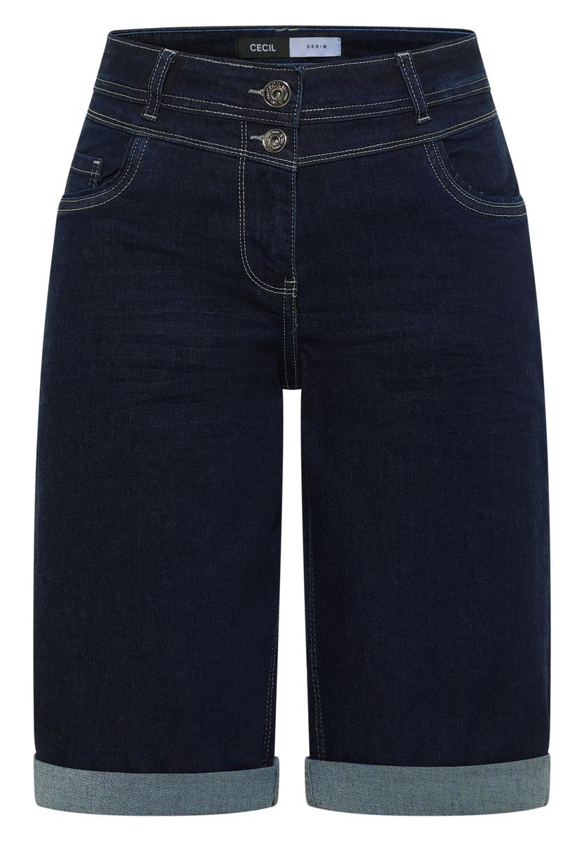 High Waist Wide Leg Shorts im Loose Fit