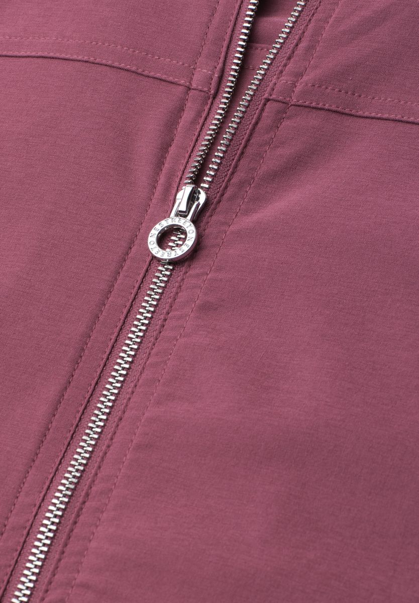 Langarm Blouson mit Zipper