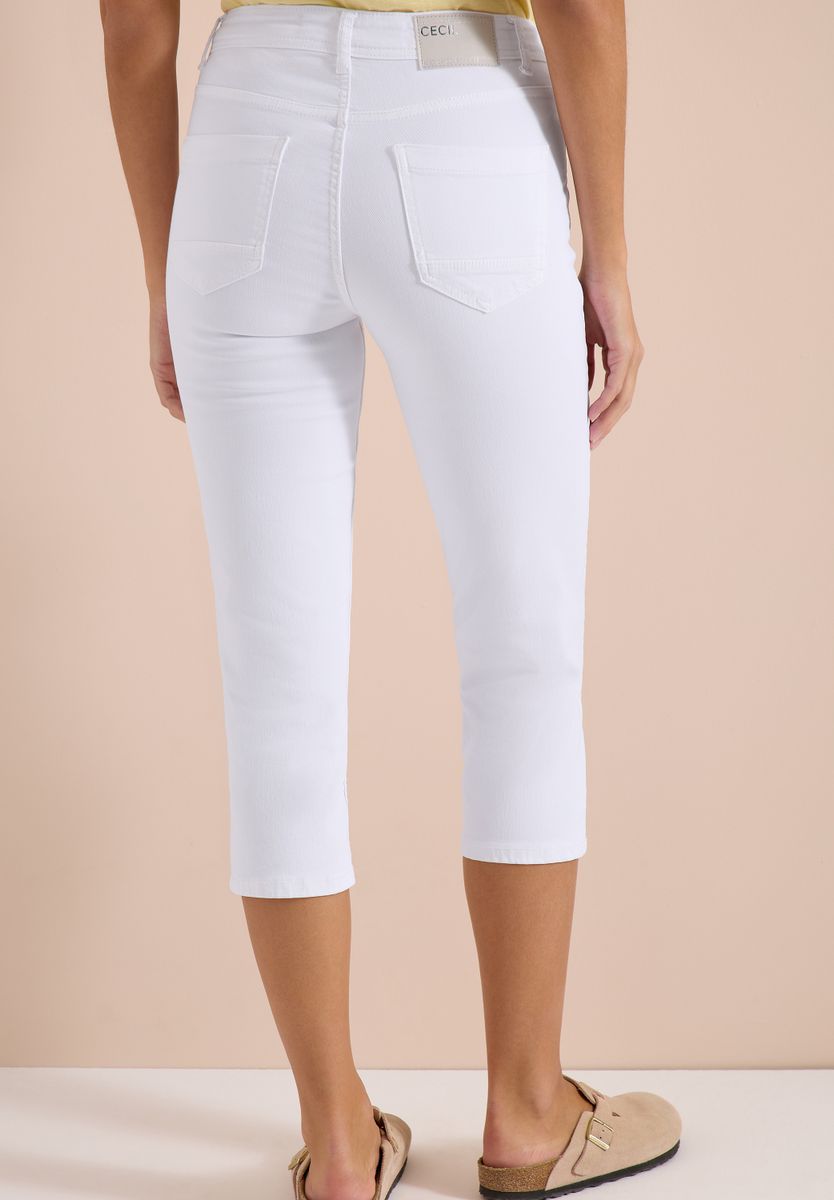 3/4 Slim Leg Jeans im Slim Fit