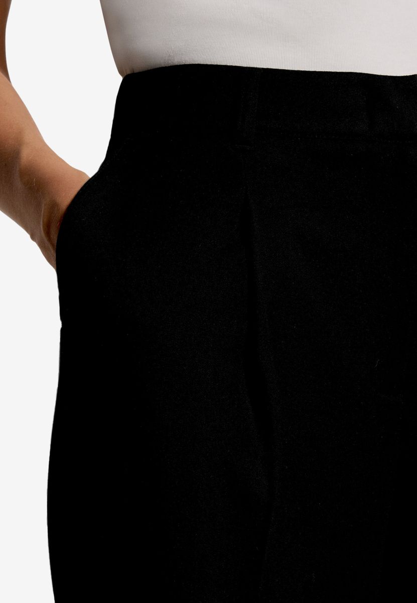 Businesshose mit Bundfalten 26 Inch