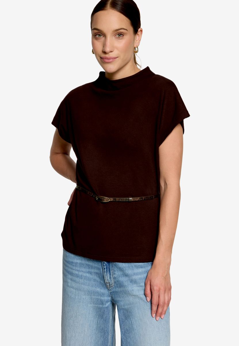 T-Shirt mit Gürtel