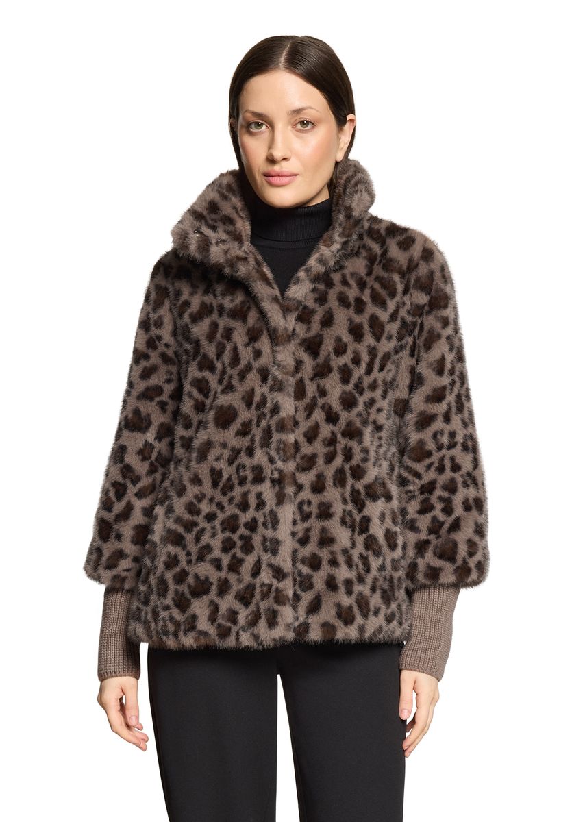 Plüschjacke