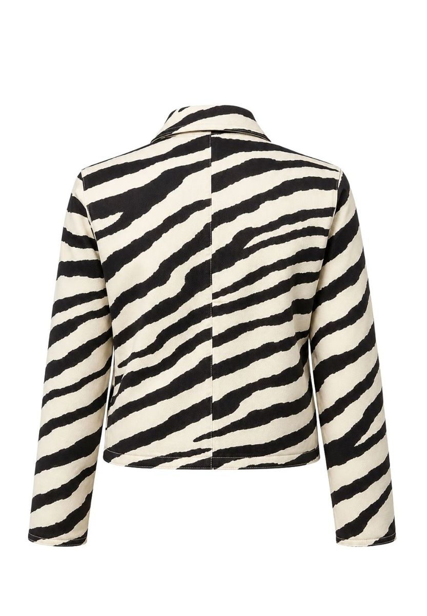 Leichtjacke IVORY NOIR mit Knopfleiste