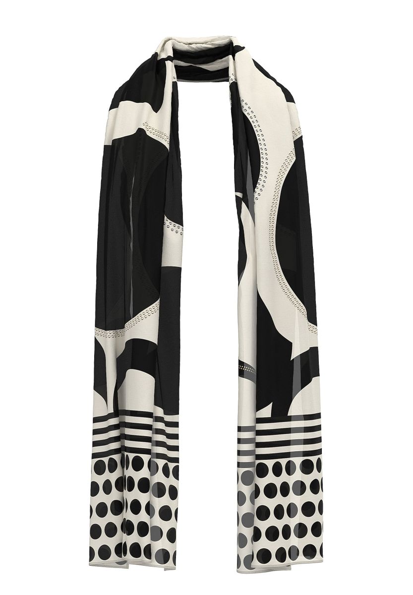 Accessoires IVORY NOIR allover-Print