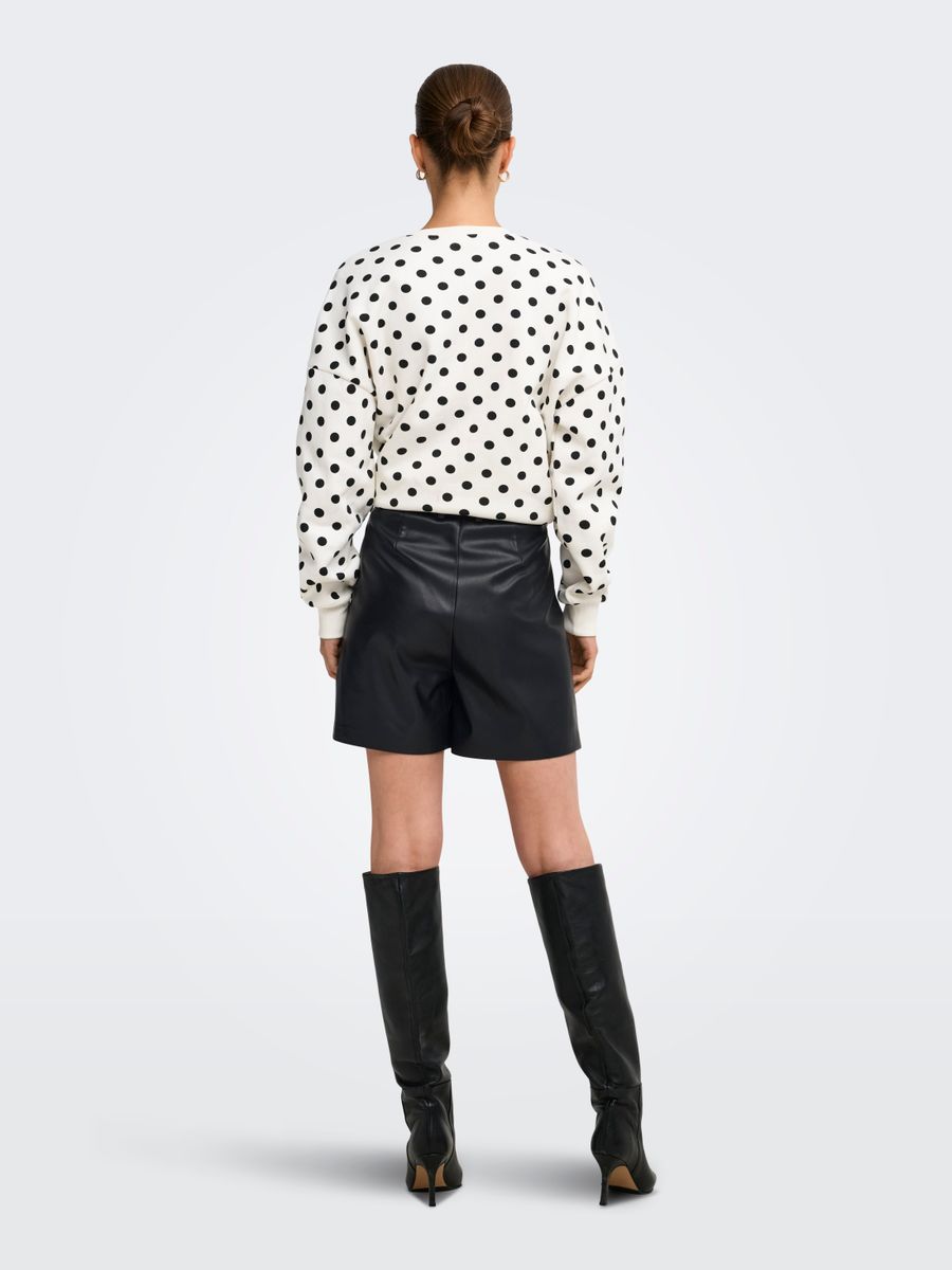 ONLHEIDI FAUX LEATHER SHORTS OTW NOOS