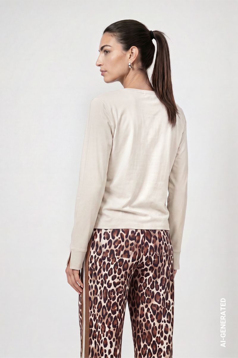 Langarmshirt mit Print