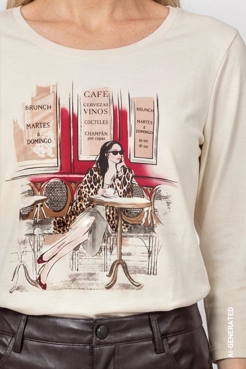 Shirt mit Print