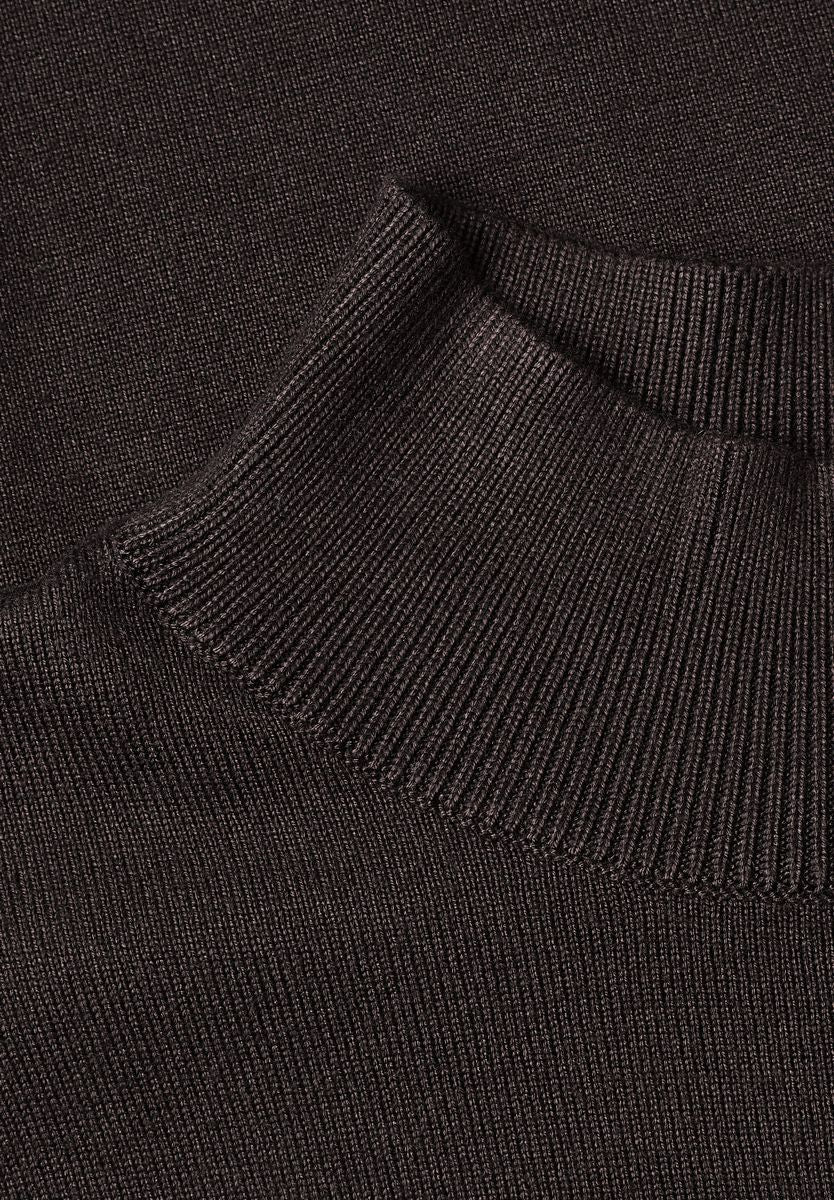Basic Pullover mit Turtle Neck