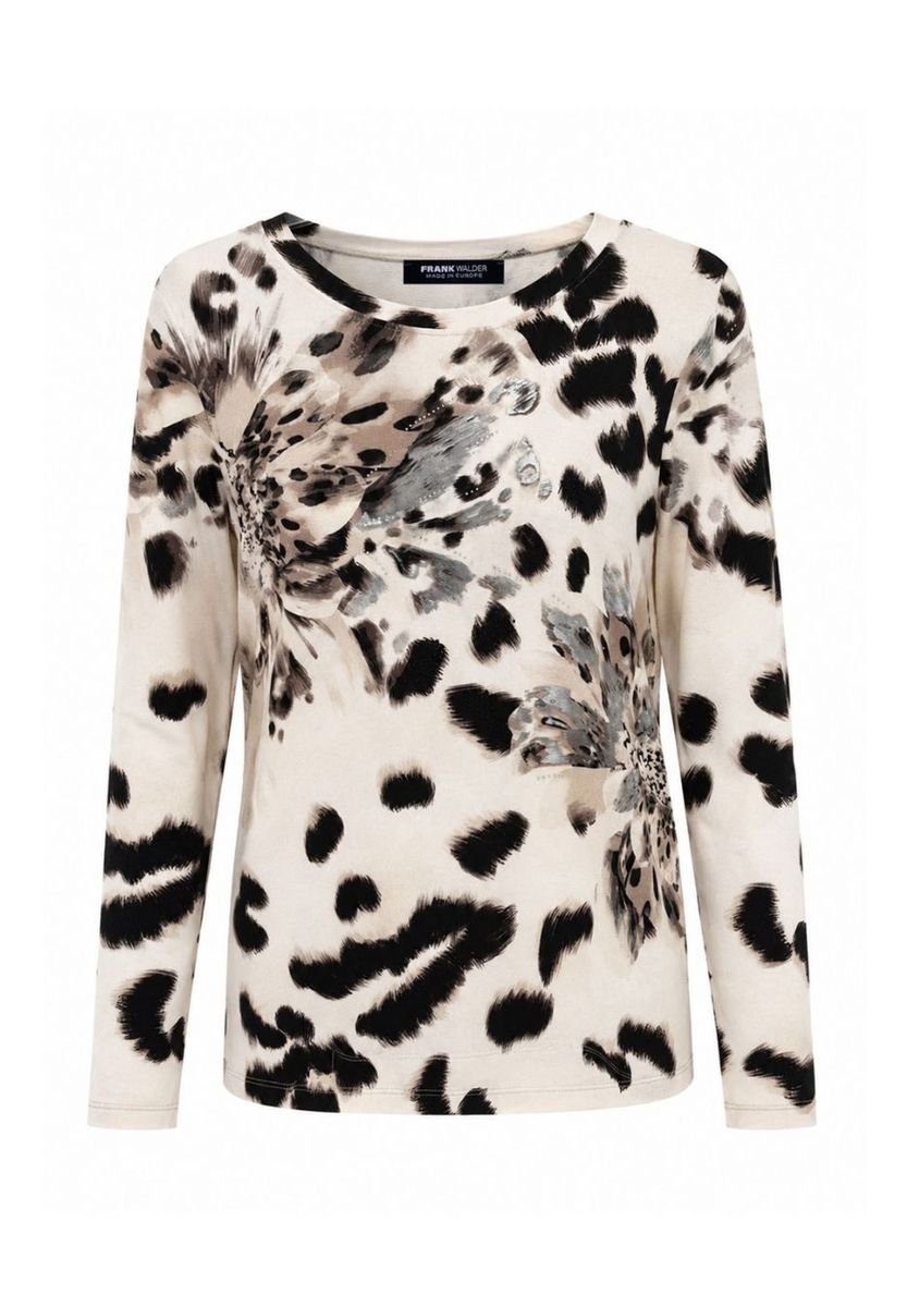 Shirt WILD MOCHA mit Frontprint