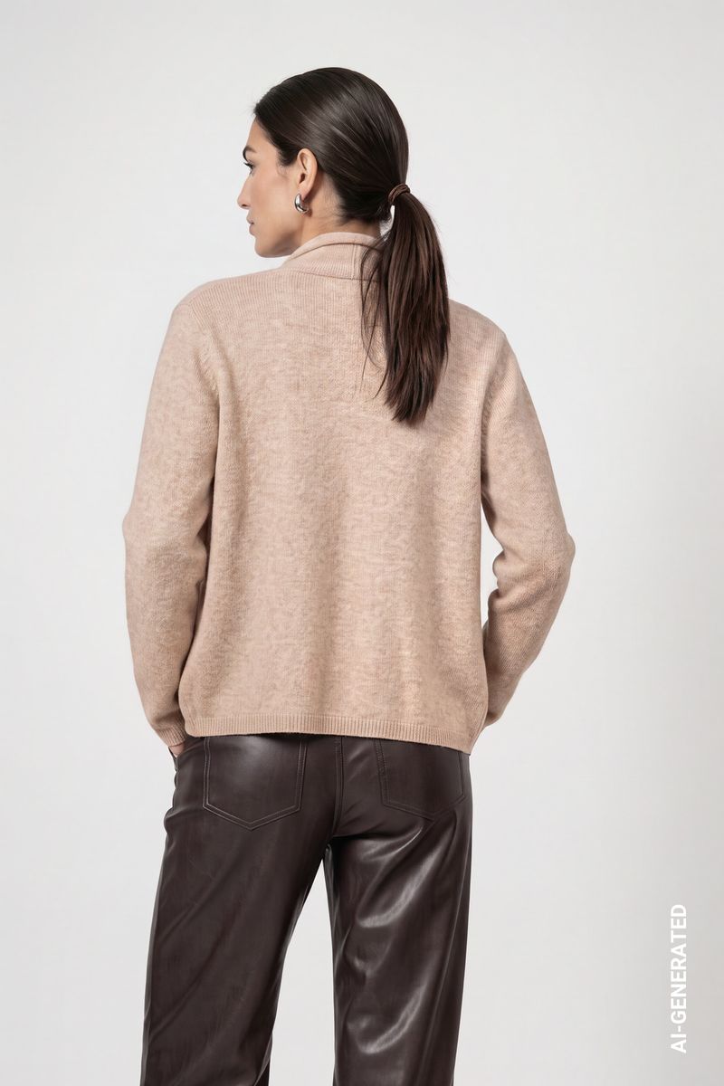 Basic Stricküberwurf