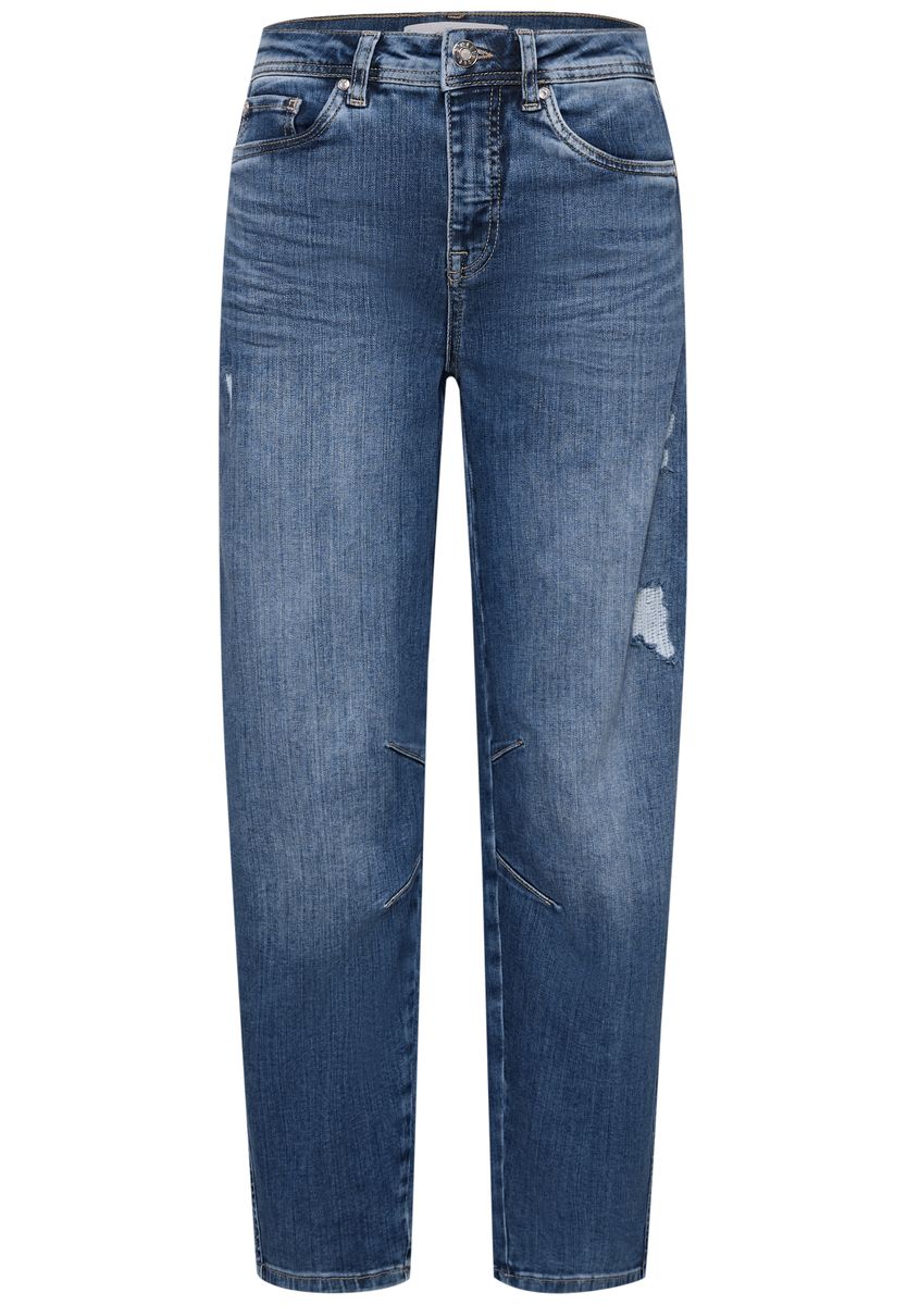 Relaxed Barrel Leg Jeans im Loose Fit