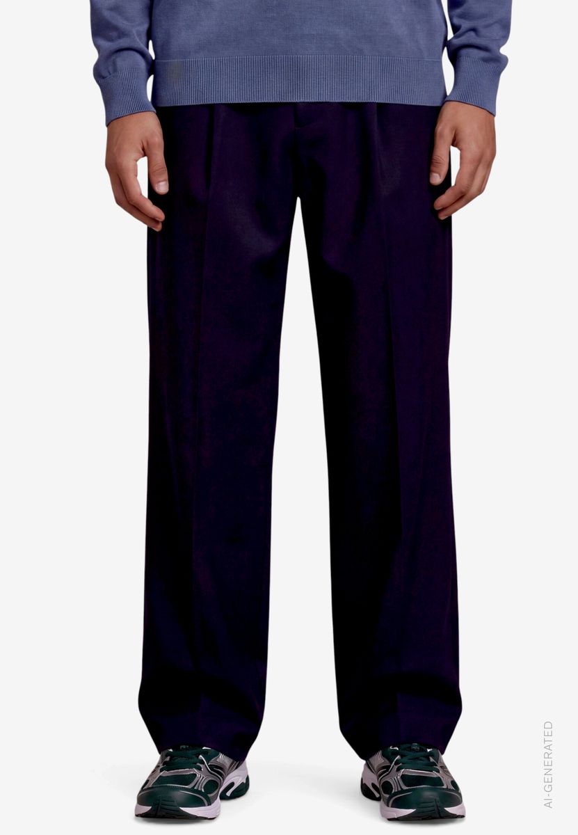 Herren Bundfaltenhose im Loose Fit