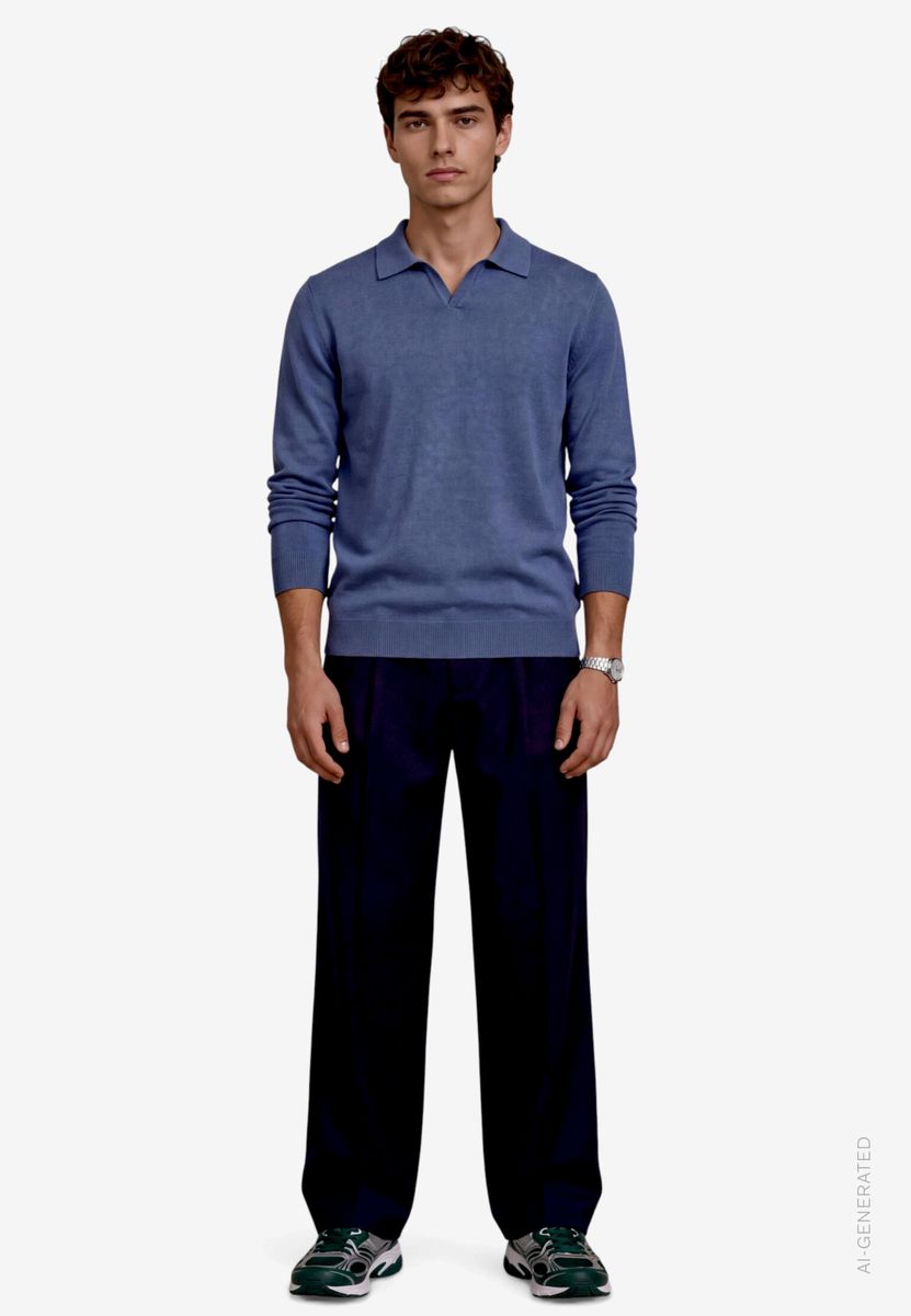 Herren Bundfaltenhose im Loose Fit
