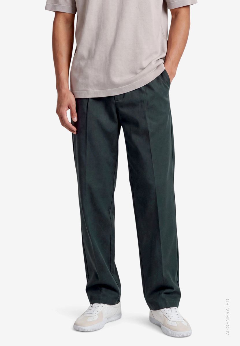 Herren Bundfaltenhose im Loose Fit