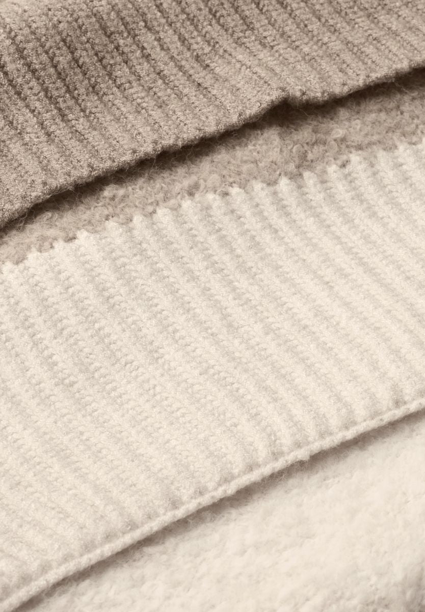 Bouclé-Mix Schal