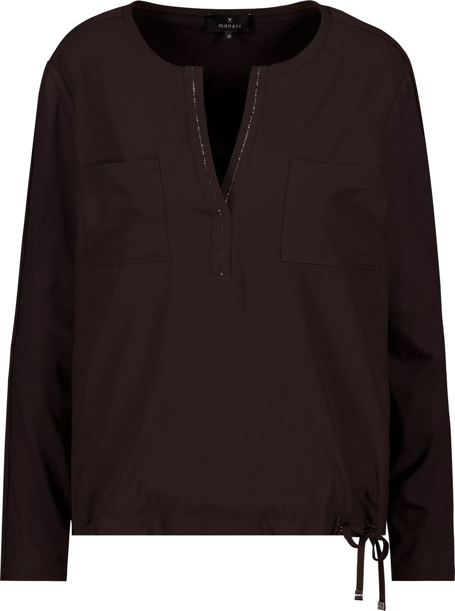 Blusenshirt mit Schmuckdetails