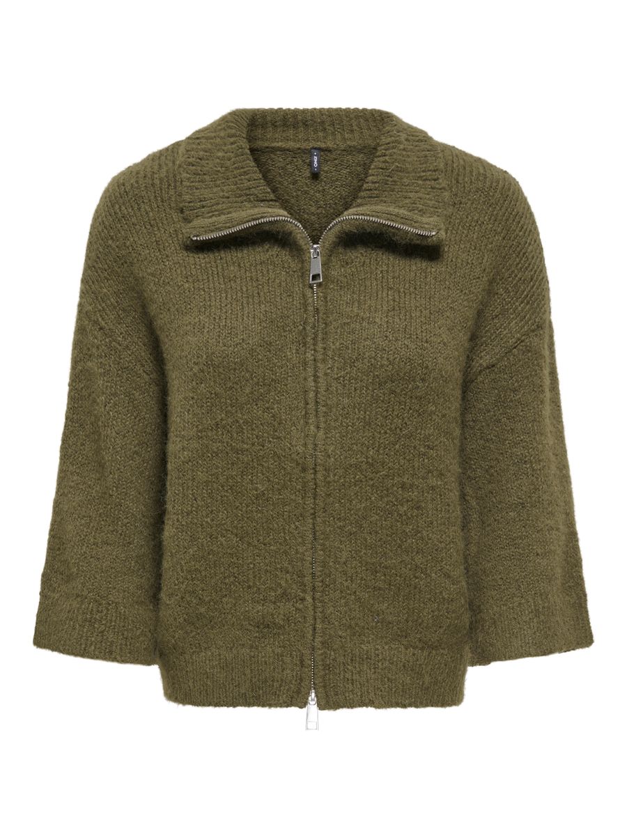 ONLMAGGIE 3/4 WIDE ZIP CARDI CC KNT