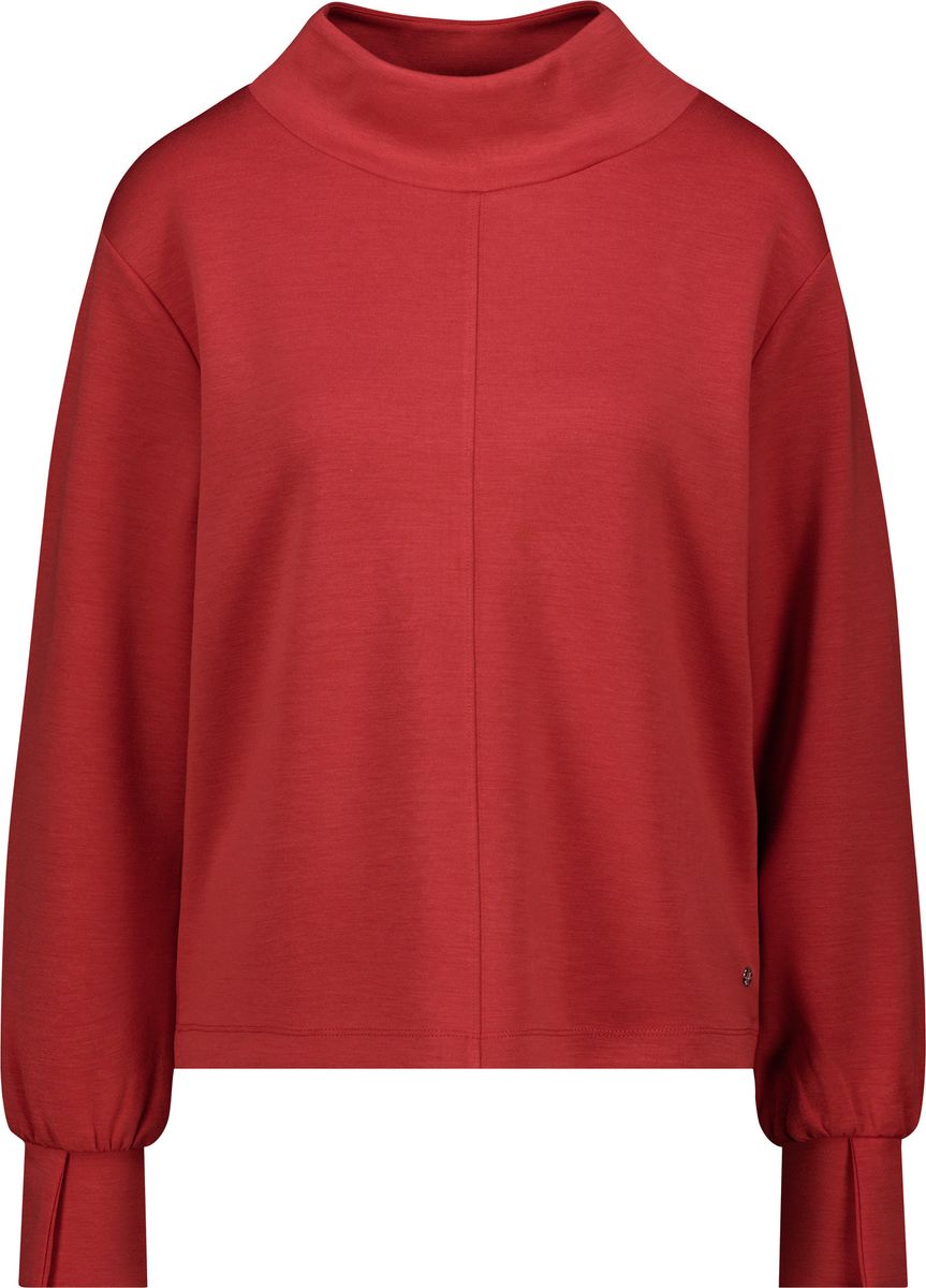Sweatshirt mit Stehkragen