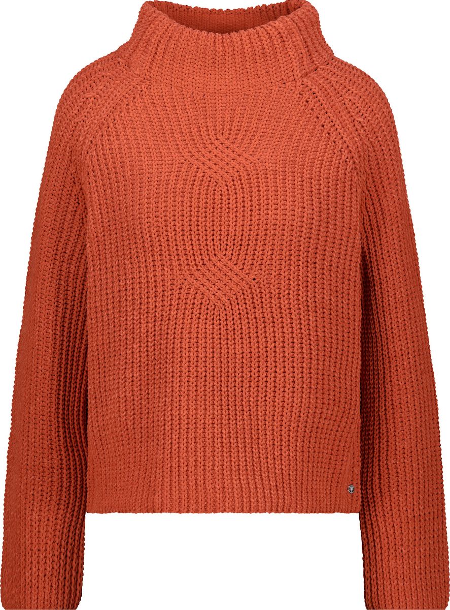 Strickpullover aus Chenillegarn
