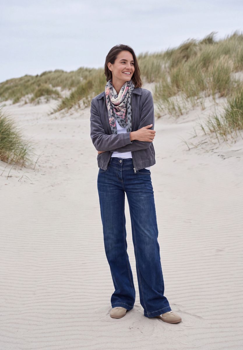 Tuch im Ausbrenner-Look