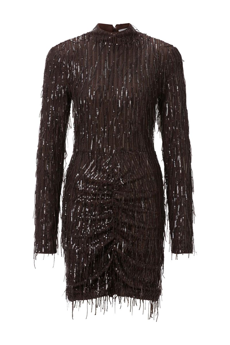Fringes Sequin Mini Dress