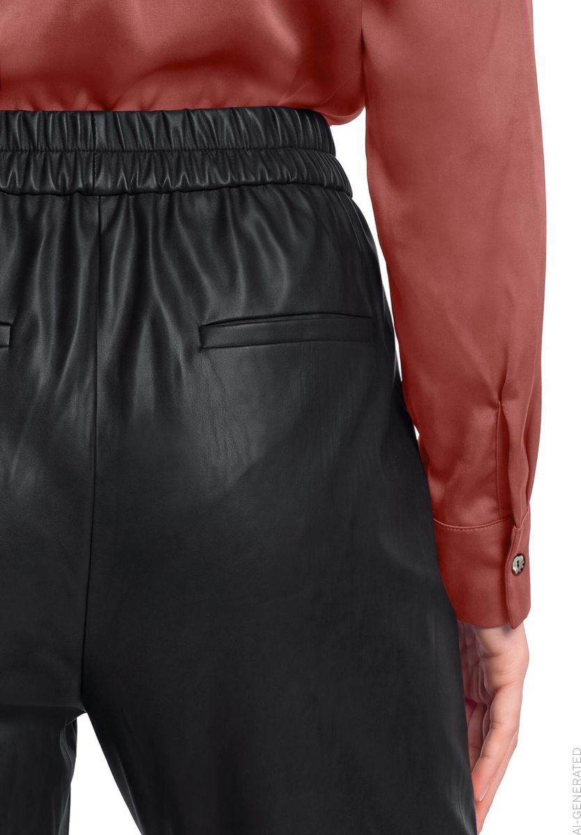Kunstleder-Hose