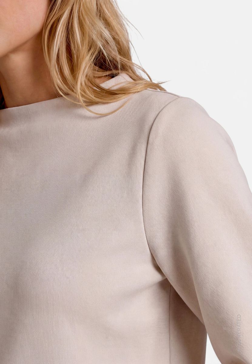 Damen Sweatshirt mit Plüsch