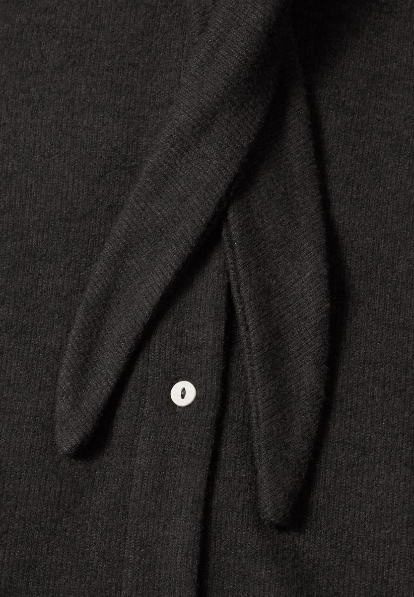 Kurzarm Jacke mit Schalkragen