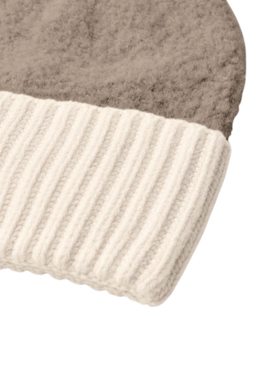 Bouclé-Mix Beanie