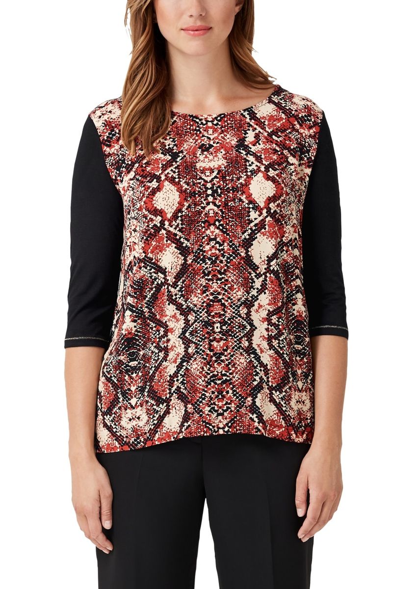 T-Shirt mit 3/4-Arm