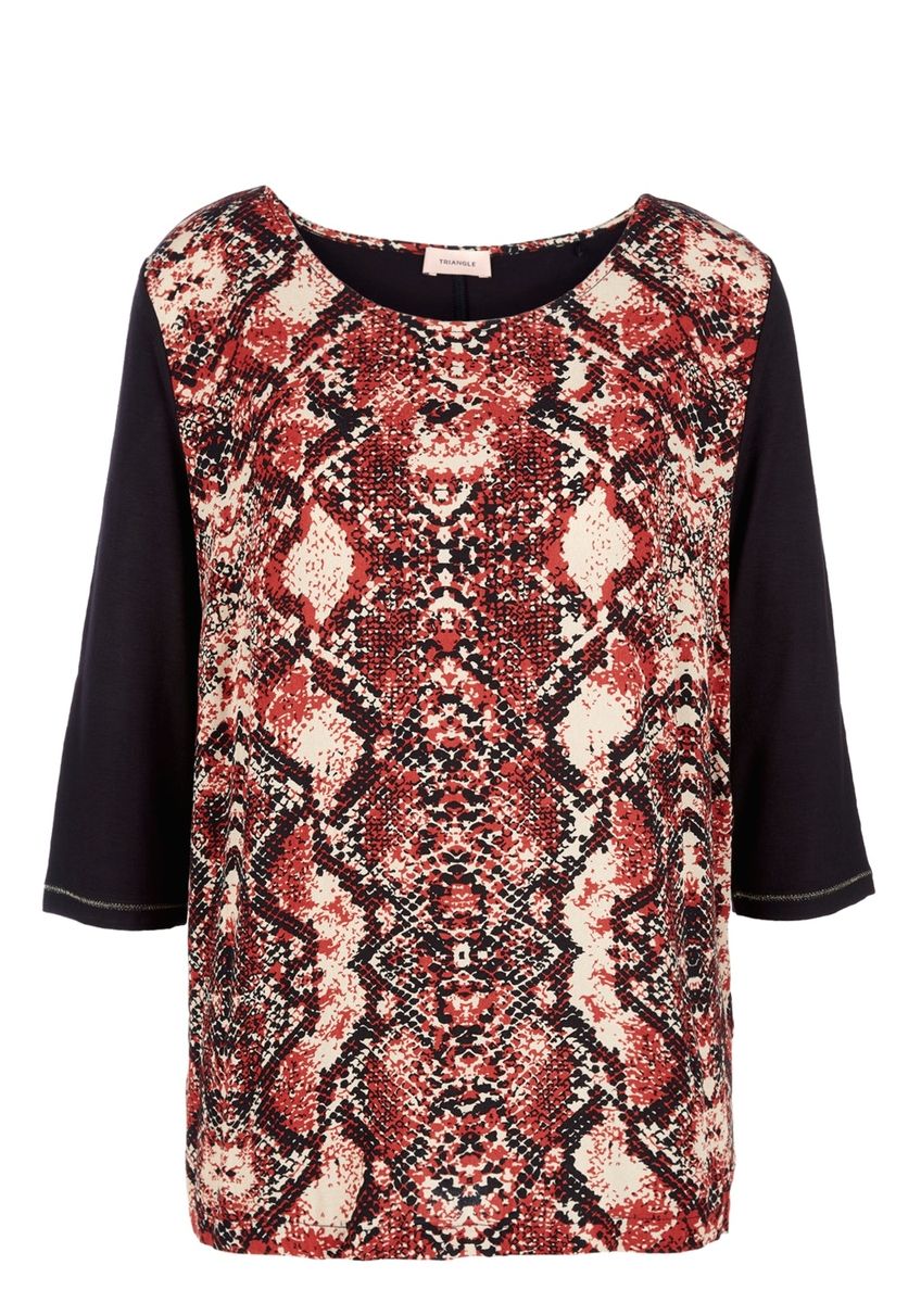 T-Shirt mit 3/4-Arm