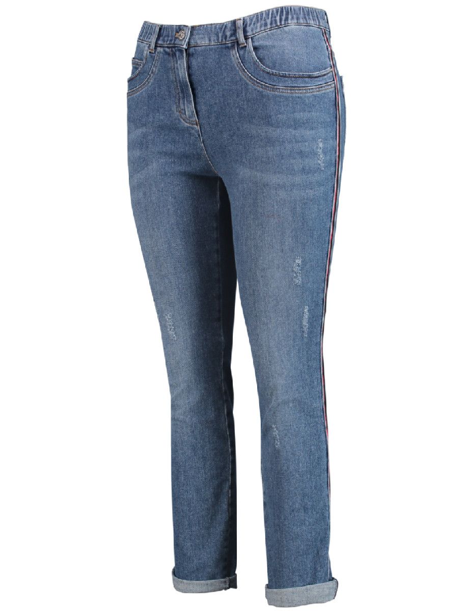 HOSE JEANS VERKUERZT